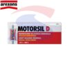 Guarnizione siliconica in pasta rossa Motorsil D da 60 gr - AREXONS 0096