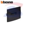 Frontalino in resina termoplastica 4 moduli fumè - BTICINO F215P/4D