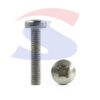 Vite TC con Calotta ed Impronta a Croce Inox 3X30 mm - INOX 7985-2-3*30