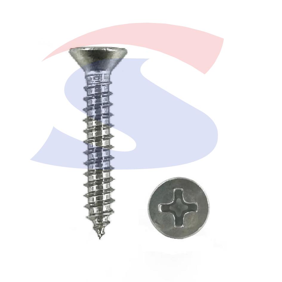 Vite Autofilett. TSP Calotta ed Impronta a Croce Inox 4,2X25 - INOX 7982-2-4.2*25