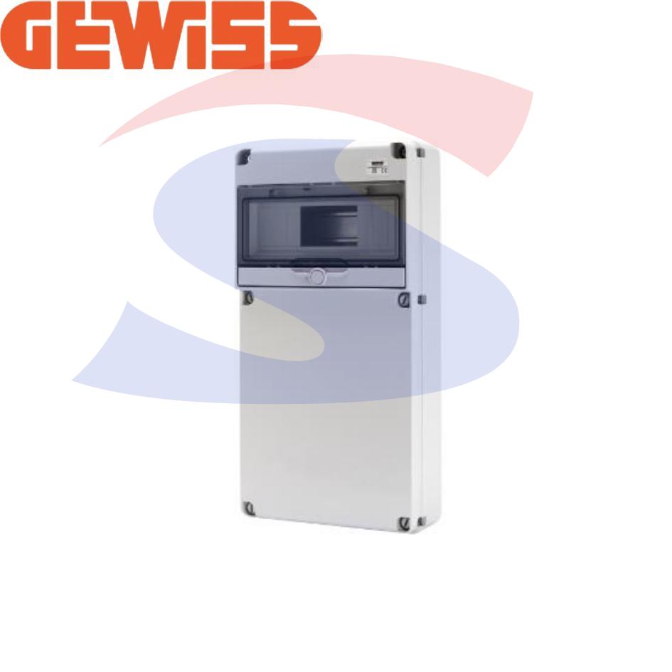 Centralino modulare da esterno 220X435x95 mm 10 moduli  - GEWISS GW68002N