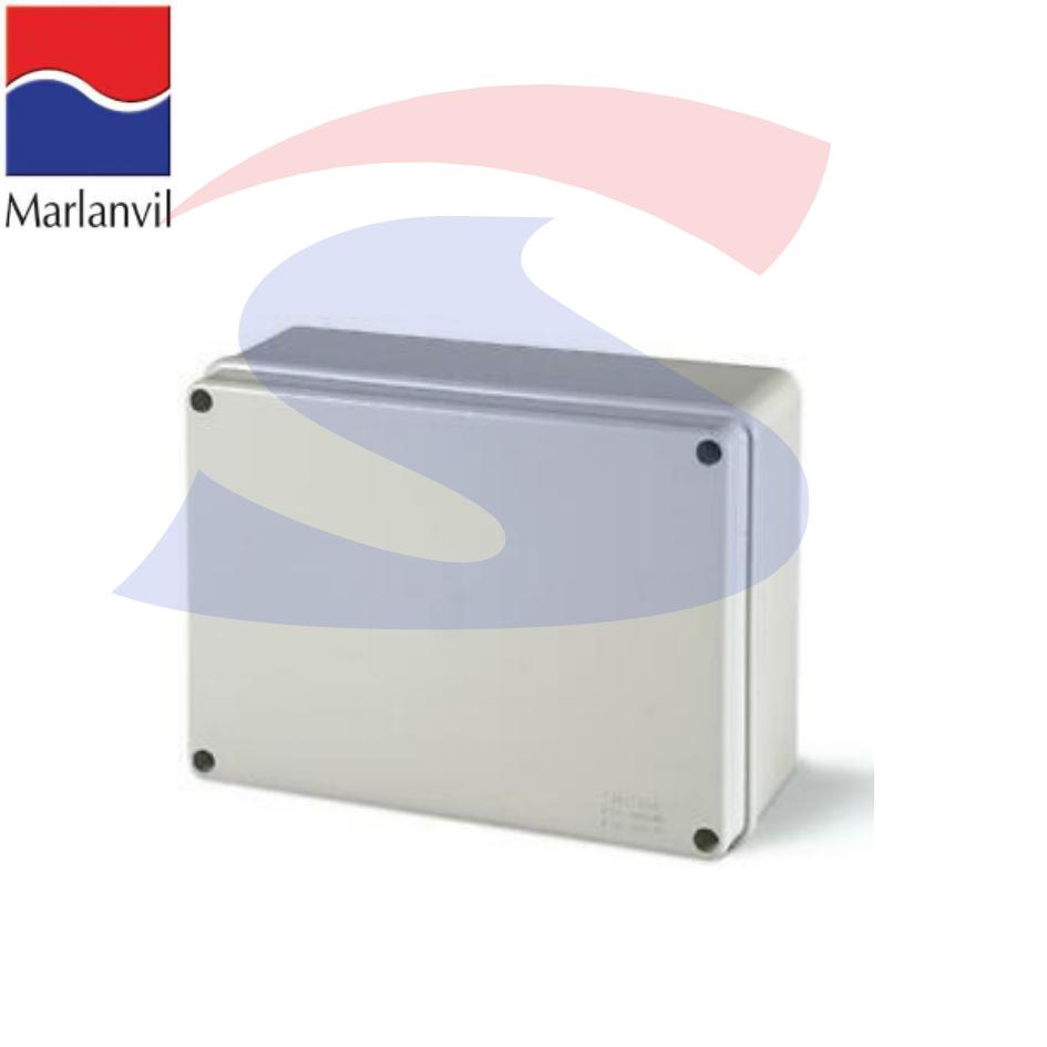 Scatola Di Derivazione IP67 190x145x80 Mm Con Coperchio Trasparente E 10 Raccordi M12 – Per Esterni E Ambienti Umidi, Senza Alogeni