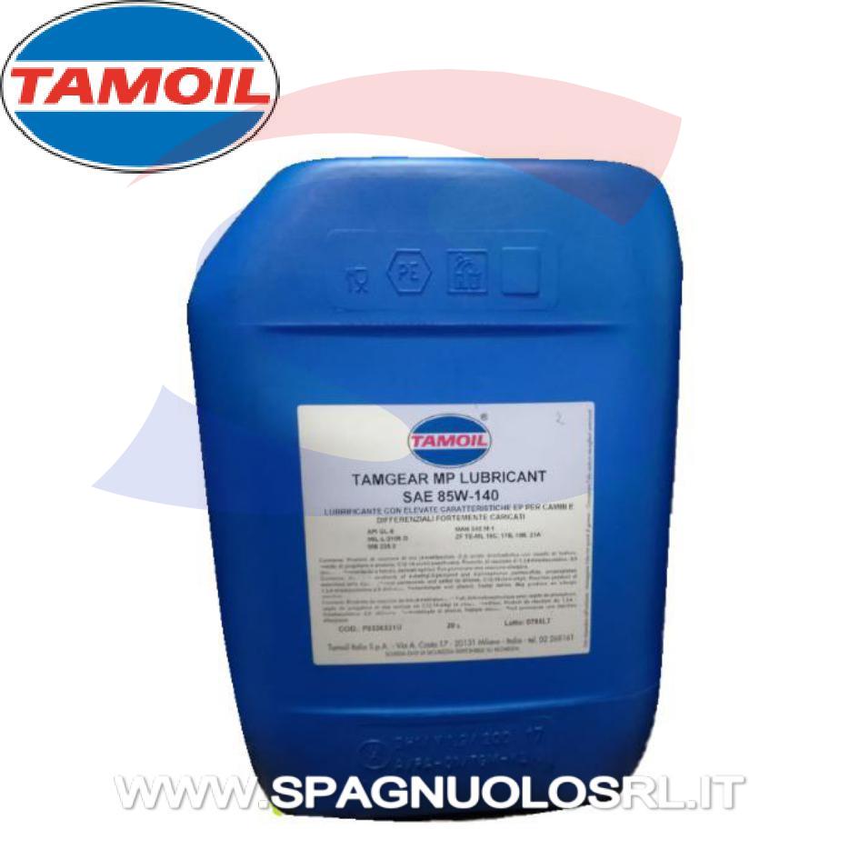 TAMGEAR MP 85W-140 Lt20 per cambi e trasmissioni meccaniche  - TAMOIL 85W/140MPL20