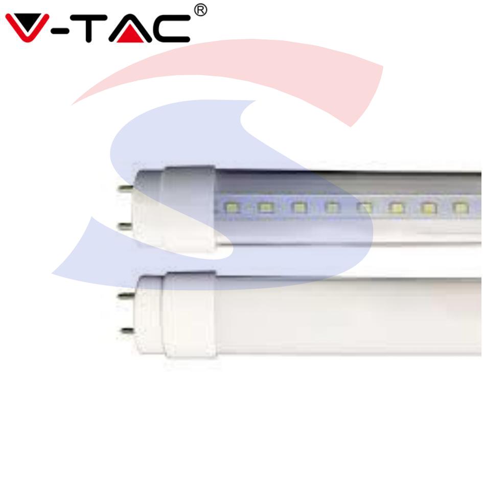 Tubo LED Chip Samsung G13 22W  6400K 1500 mm  - VTAC 675