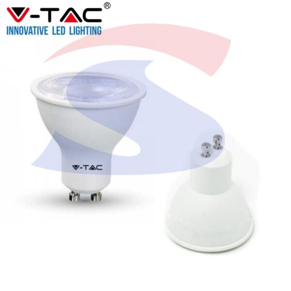 Lampadina LED GU10 7W Faretto 110° 6400K - VTAC 1674
