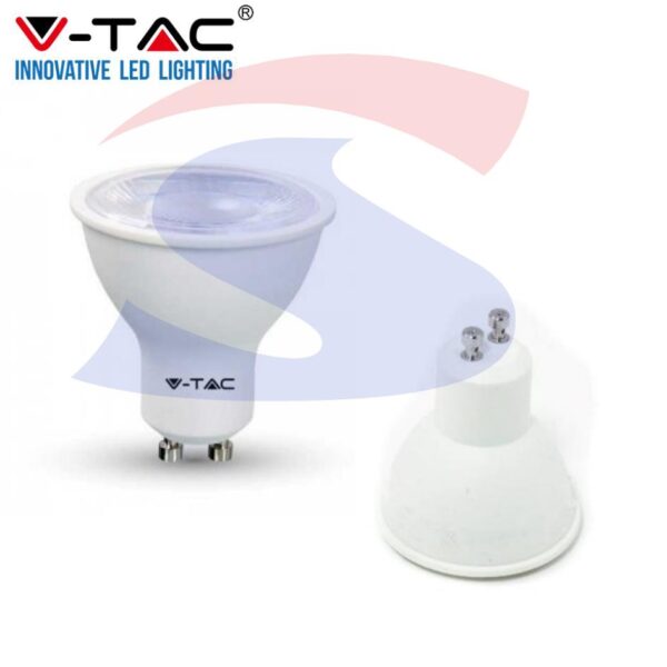 Lampadina LED GU10 7W Faretto 110° 3000K - VTAC 1682