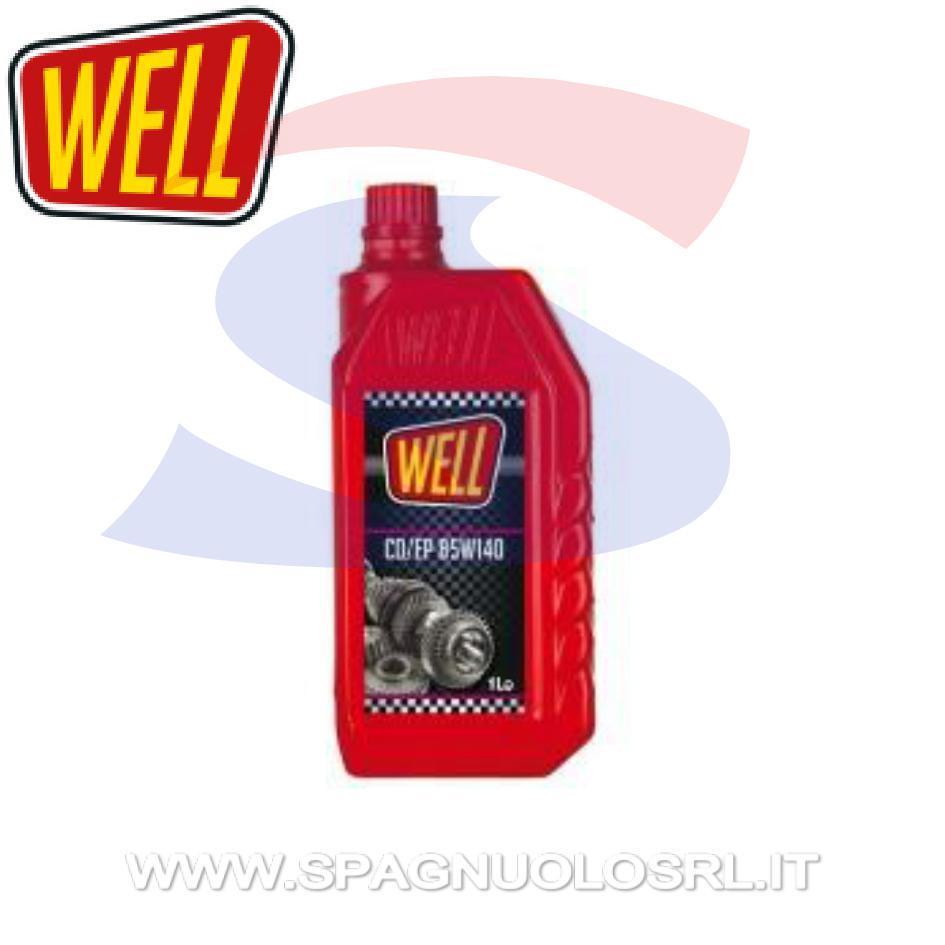 Olio 85W /140 per cambi e trasmissioni meccaniche 1 Lt  - WELL ISO22G