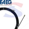 Sonda tiracavi lunga 5 mt avente Ø 4 mm, di colore Nero - FAEG 25905