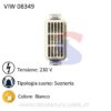 Suoneria serie "8000" 230 V, Bianco - VIMAR 08349