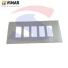 Placca 5 posti color Oro della serie 8000 - VIMAR 08639