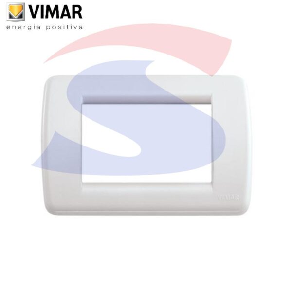 Placca 3 posti colore Bianco Idea della serie Idea - VIMAR 16763.04