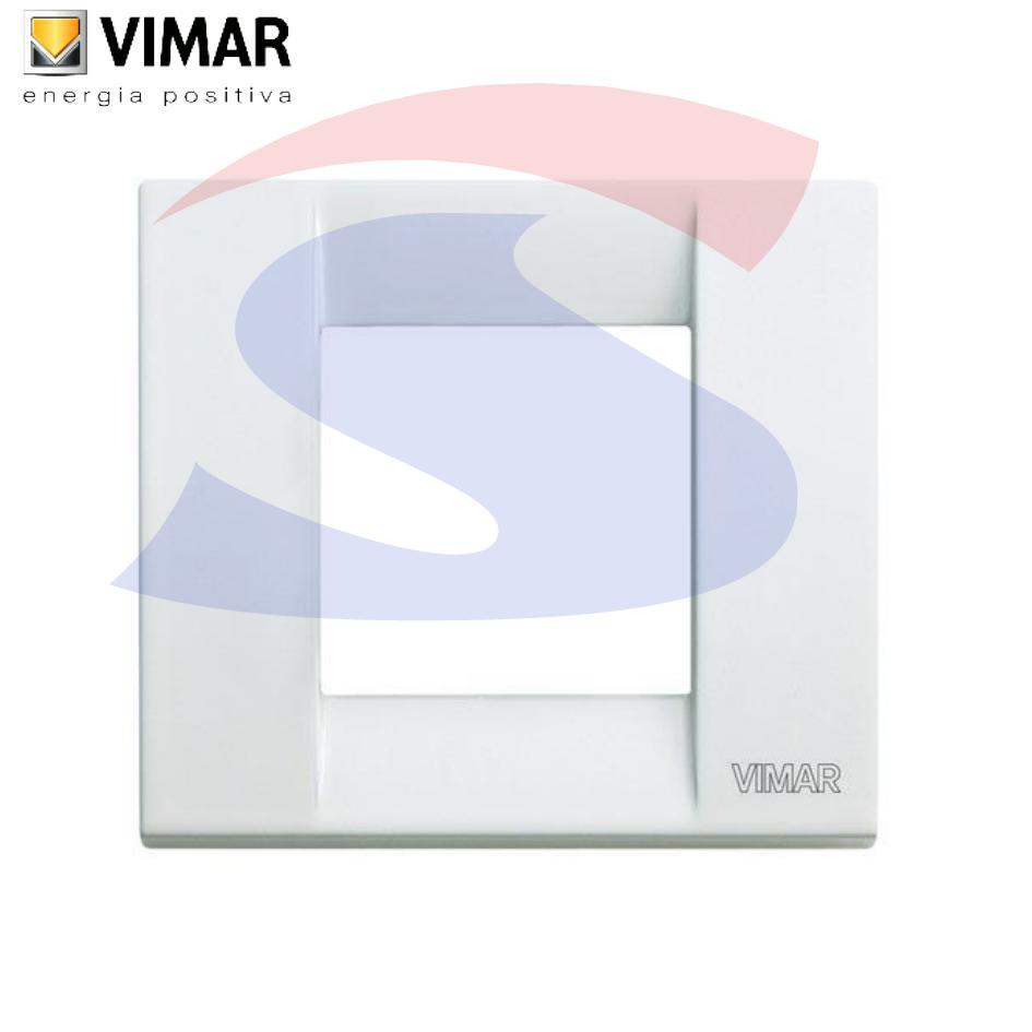 Placca 1 o 2 posti ridotti colore Bianco della serie Idea - VIMAR 17092.01