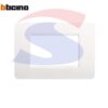Placca rettangolare 3 posti colore Bianco serie Matix - BTICINO AM4803BBN