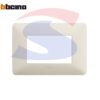 Placca rettangolare 3 posti colore Cenere serie Matix - BTICINO AM4803BCN