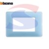 Placca rettangolare 3 posti colore Turchese serie Matix - BTICINO AM4803CAR