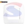 Placca rettangolare 2 posti colore Bianco serie Luna - BTICINO C4802BN