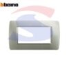 Placca 4 posti colore Verde metallizzato serie Luna - BTICINO C4804VM