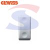 Pulsante serie "SYSTEM" NA 10A 250V, Bianco - GEWISS GW20510