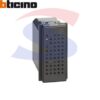 Suoneria in bronzo serie "Living Now" 230 V, Nero - BTICINO K4351V230