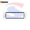 Placca 7 posti colore Bianco LivingInternational - BTICINO L4807PB