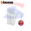 Pulsante a tirante "LIVING LIGHT" NO 1P 10A 230V, Bianco - BTICINO N4033