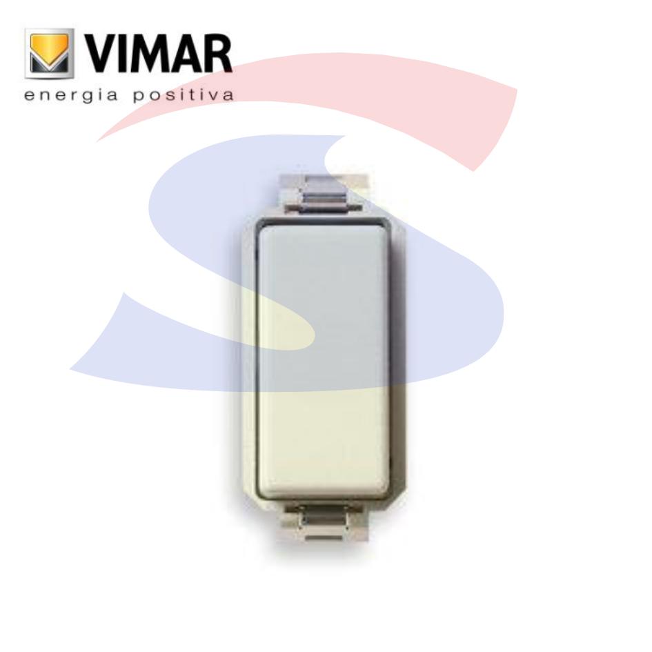Deviatore serie "8000" 10 A e 250 V, Bianco crema - VIMAR 08004