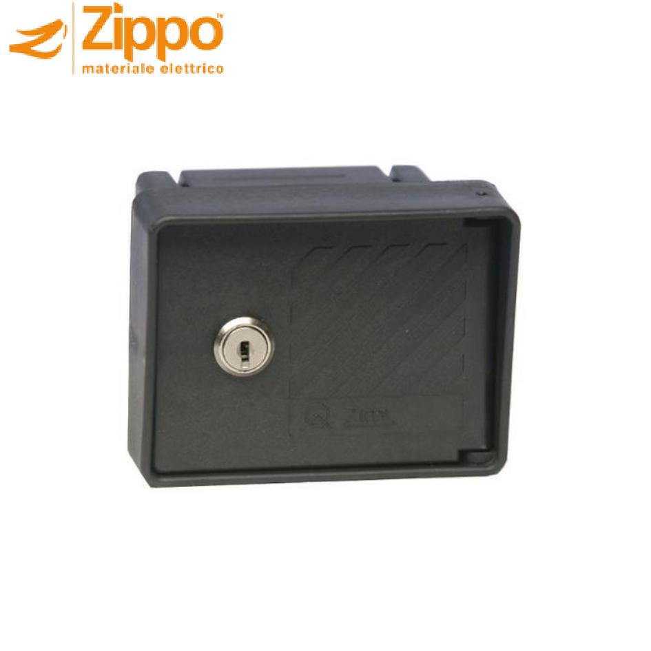 Scatola porta apparecchi con chiusino da incasso 2 posti - ZIPPO 2056M