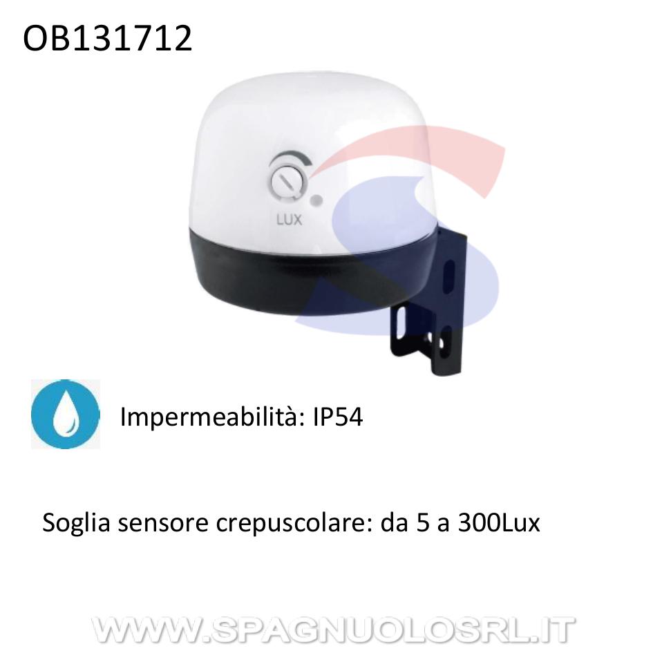 Interruttore crepuscolare da esterno IP54 - ORBIS OB131712