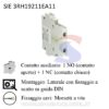 Blocco contatti ausiliari 1NO+1NC 10 A 240 V - SIEMENS 3RH19211EA11