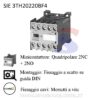 Minicontattore quadripolare 110 V 4 A, serie 3TH2 - SIEMENS 3TH20220BF4