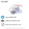 Sensore di movimento a infrarossi IP44 - VTAC 4967