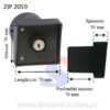 Selettore apri/chiudi da incasso 1 posto - ZIPPO 2059