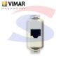 Presa telefonica Vimar RJ11 serie "8000", Bianco crema - VIMAR 08215