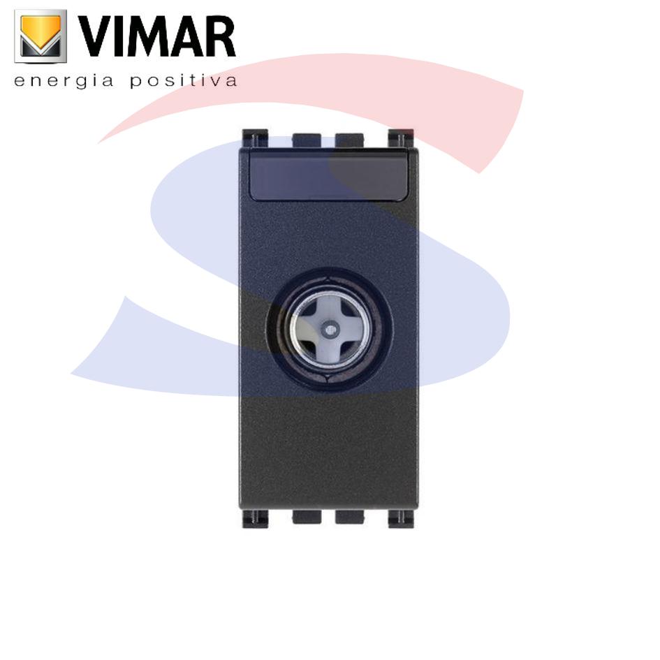 Presa tv Vimar tipo derivata maschio serie "Arkè", Grigio - VIMAR 19300.01