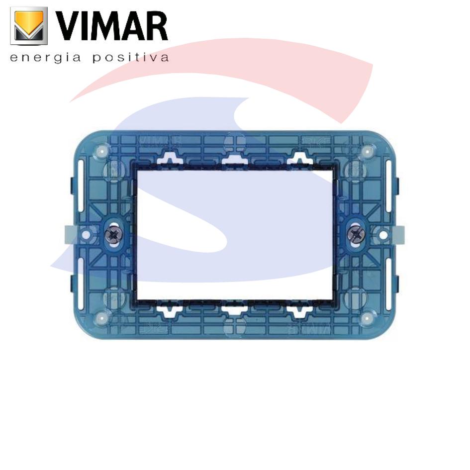 Supporto Vimar 3 moduli con viti serie "Arkè" - VIMAR 19613