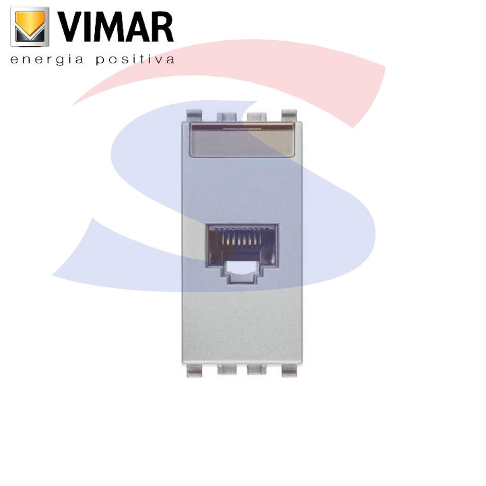 Presa dati Vimar RJ45 categoria 5E serie "Eikon" - VIMAR 20339.4.N