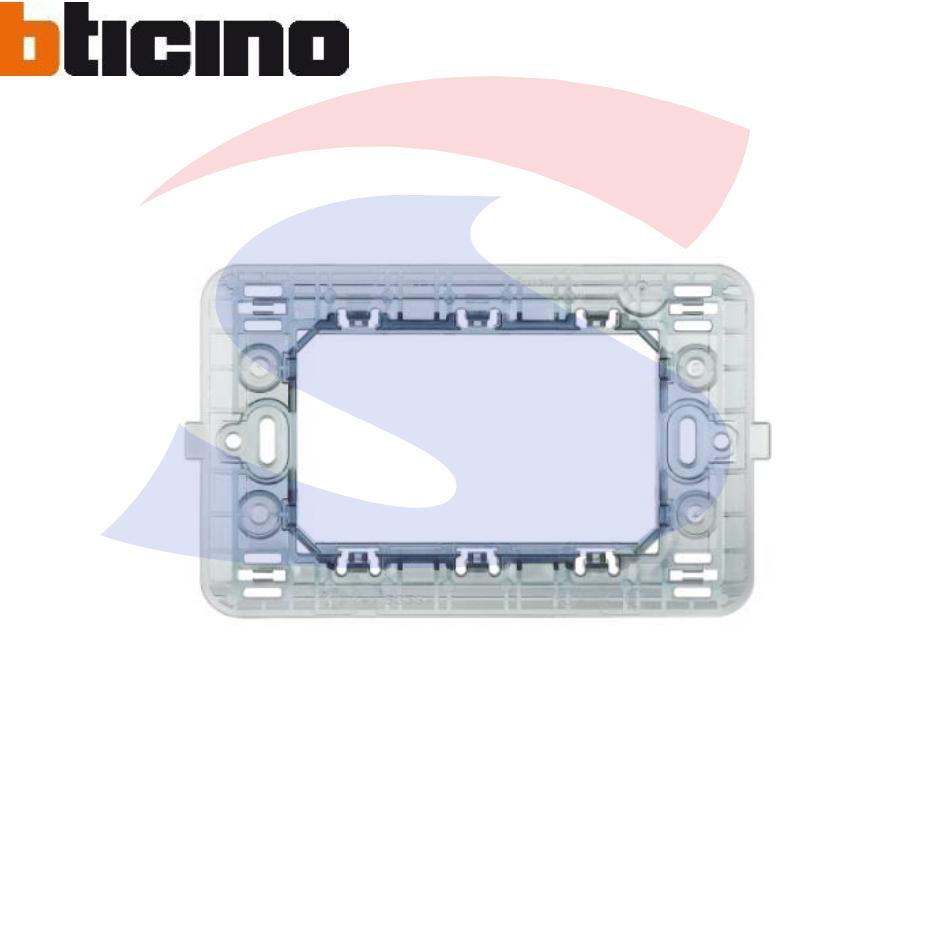38007 MASTER MODO-MIX SUPPORTO SETTE POSTI CON VITI X CASSETTA 503 SERIE CIVILE