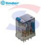 Relè serie 55 ad innesto su zoccolo 3 contatti, 10 A - FINDER 55339110000