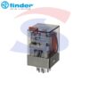 Relè serie 60 ad innesto su zoccolo 2 contatti, 10 A - FINDER 601281100000