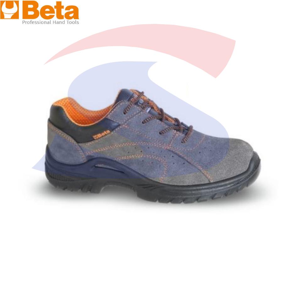 Scarpe in morbida pelle scamosciata traforata S1P Numero 45  - BETA 072100345