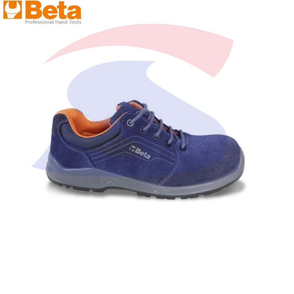 Scarpe in morbida pelle scamosciata traforata S1P Numero 44  - BETA 072100444