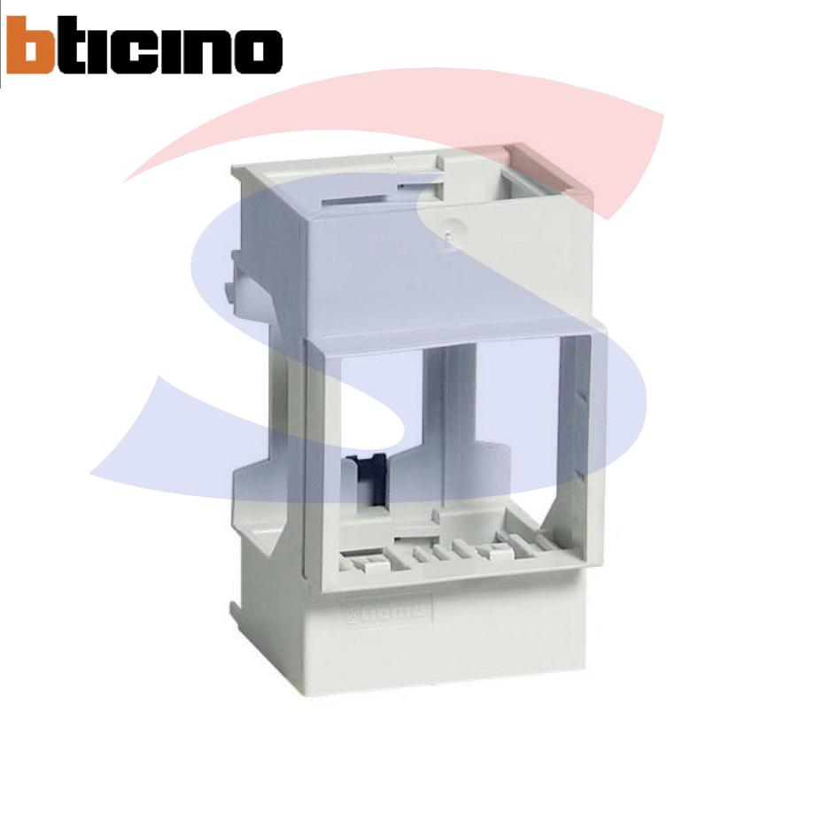 Adattatore 1 modulo quadro per frutti Magic su guida DIN 35 - BTICINO E80CM