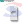 Adattatore 1 foro presa TV per serie Bticino Axolute, Bianco - FRACARRO 287126