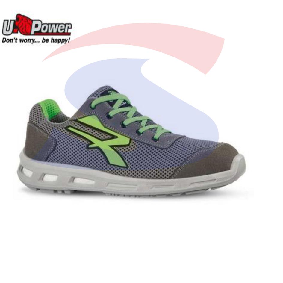 Scarpe in morbida pelle scamosciata traspirante S1P NR.41  - U POWER RL20346/41