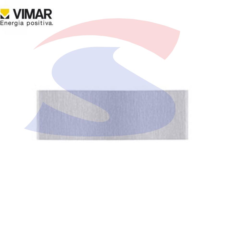Falso polo per videocitofono serie Elvox di colore Grigio - VIMAR 41113.01