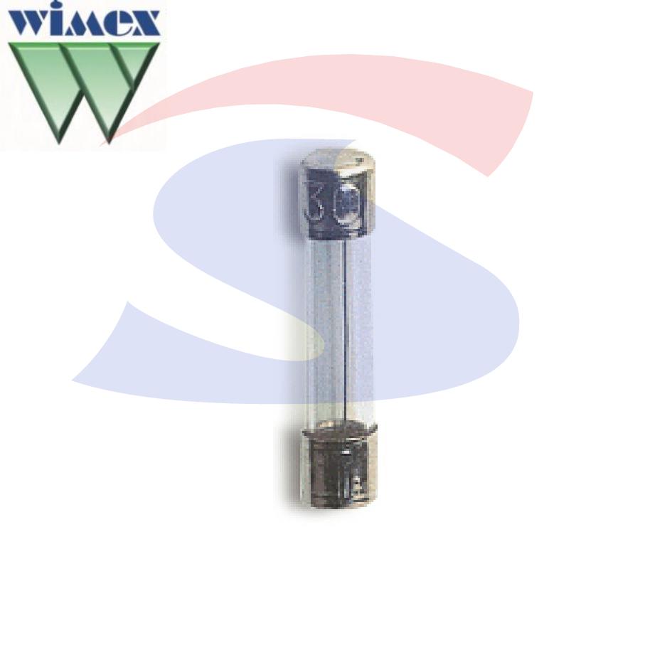 Fusibile in vetro 6,3 x 32 mm 10 A 250V - WIMEX 5000142