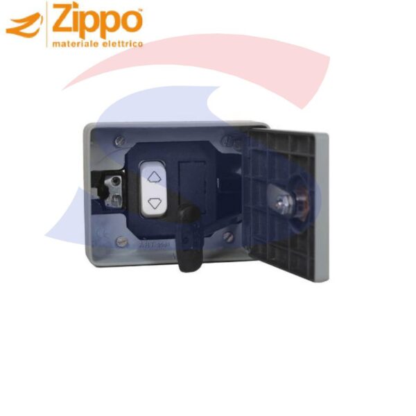 Selettore da incasso 2 posti con dispositivo di sblocco - ZIPPO 2061