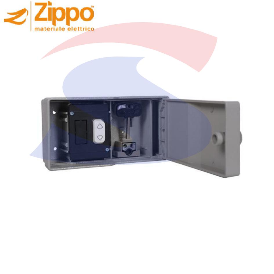 Selettore da incasso 2 posti con dispositivo di sblocco - ZIPPO 2062
