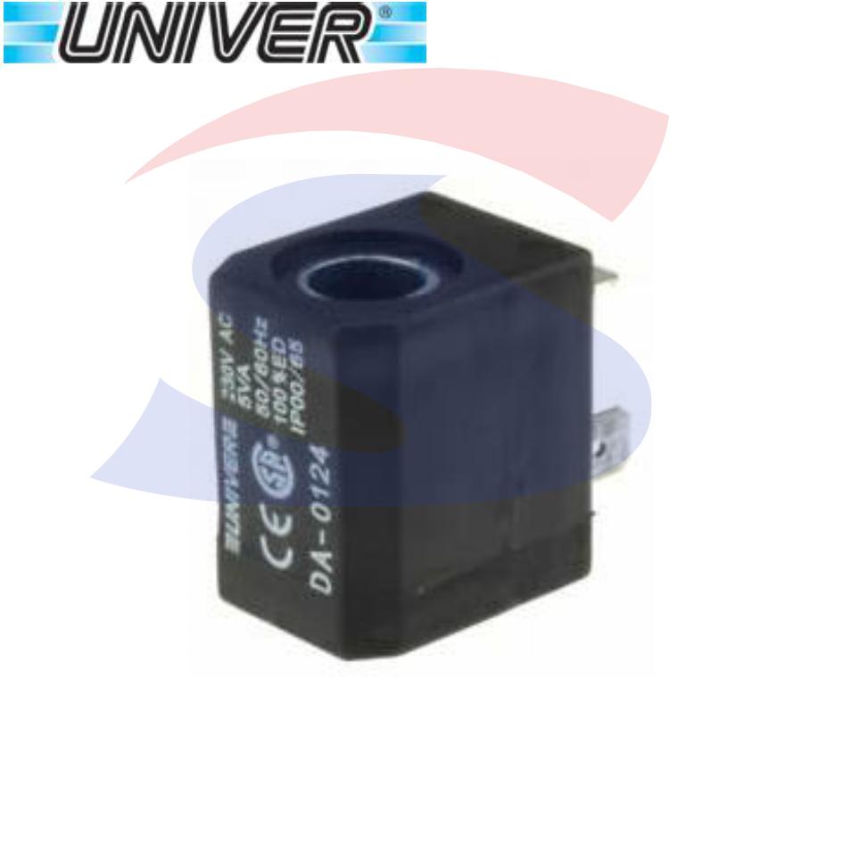 Bobina di ricambio per elettrovalvola 230 V AC 5,4 W - UNIVER DA-0124