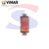 Portalampada con diffusore colore Rosso serie 8000 - VIMAR 08306